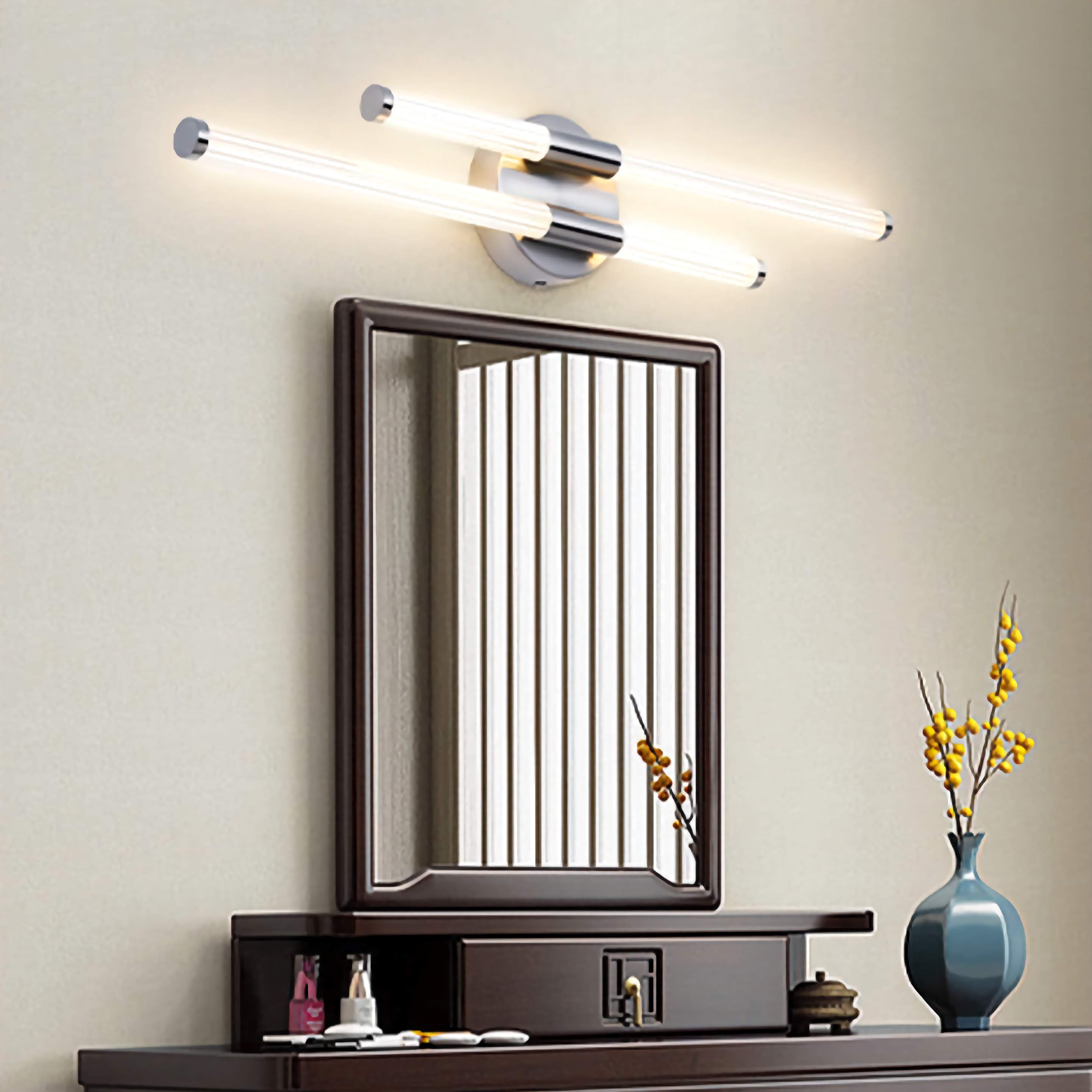 Bathroom LED Vanity Light Modern Multi-Light Wall Lamp