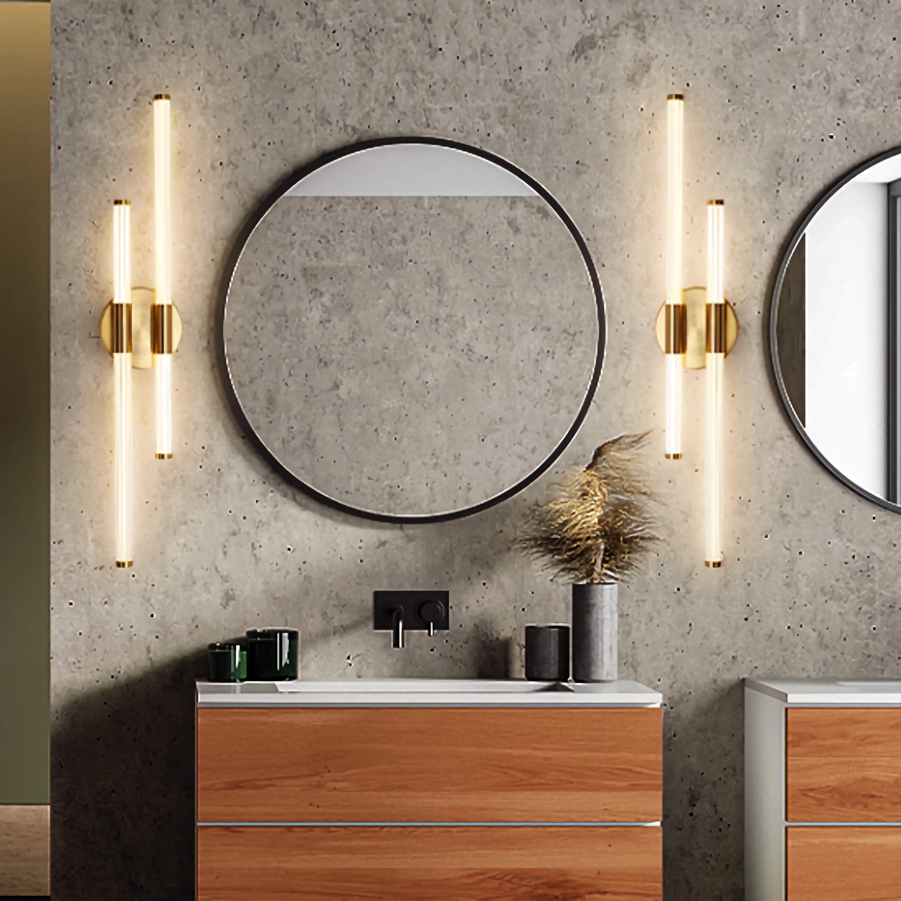 Bathroom LED Vanity Light Modern Multi-Light Wall Lamp