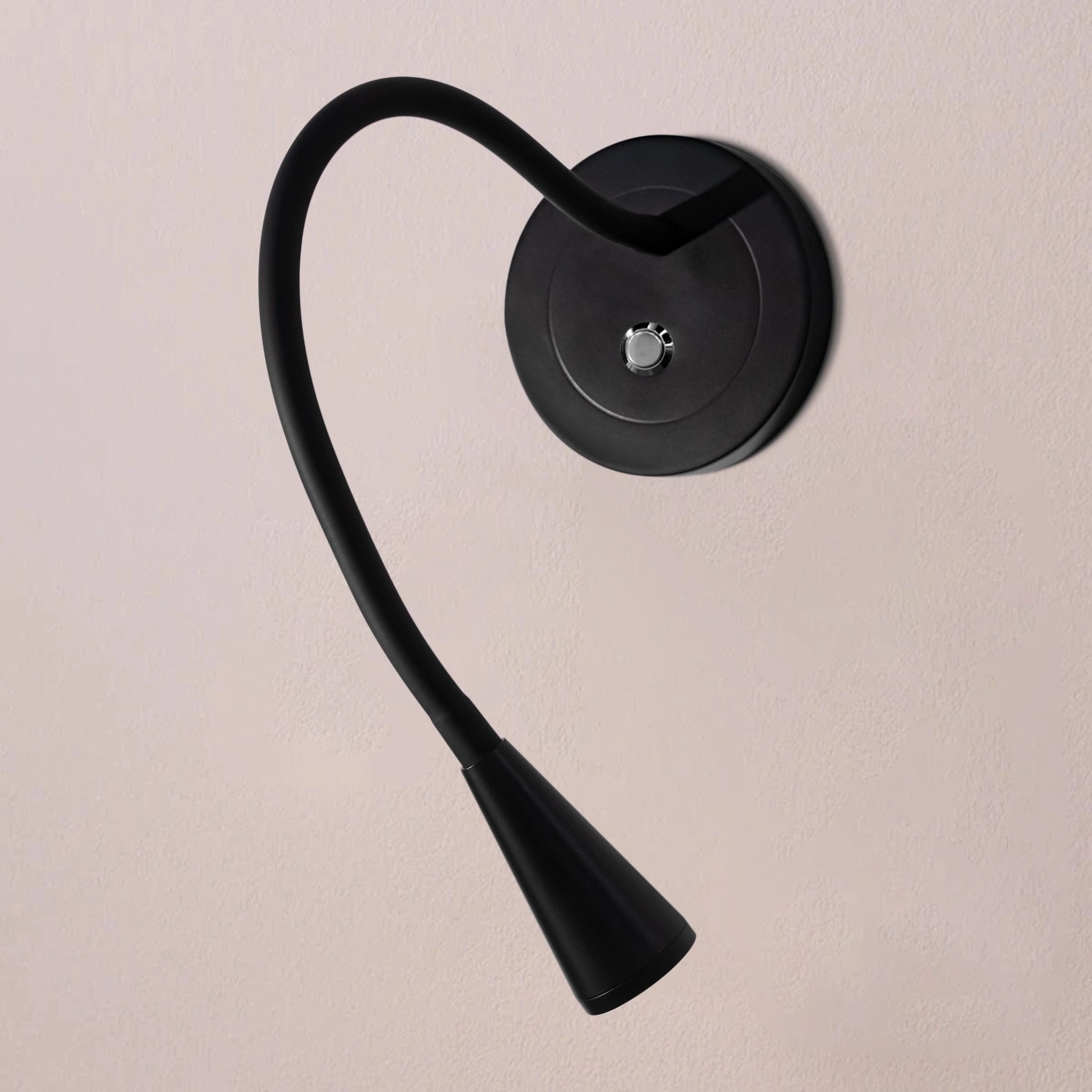 Modern Flexible Wall-Mounted Reading Light Gooseneck Sconce
