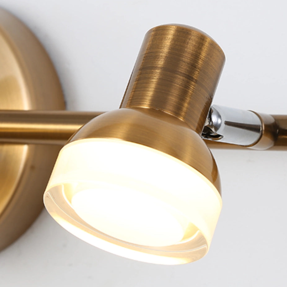 Classic Gold Vanity Light Bathroom Adjustable Wall Sconce