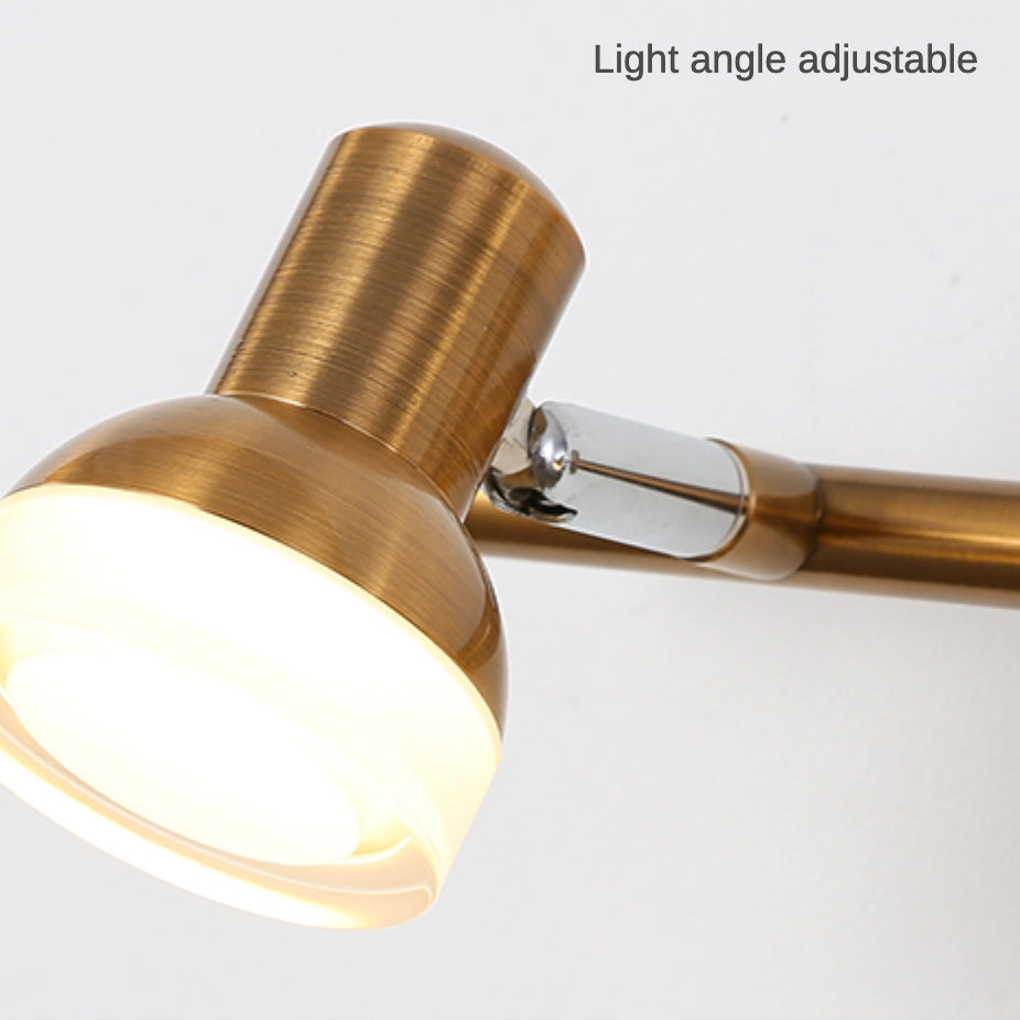 Classic Gold Vanity Light Bathroom Adjustable Wall Sconce