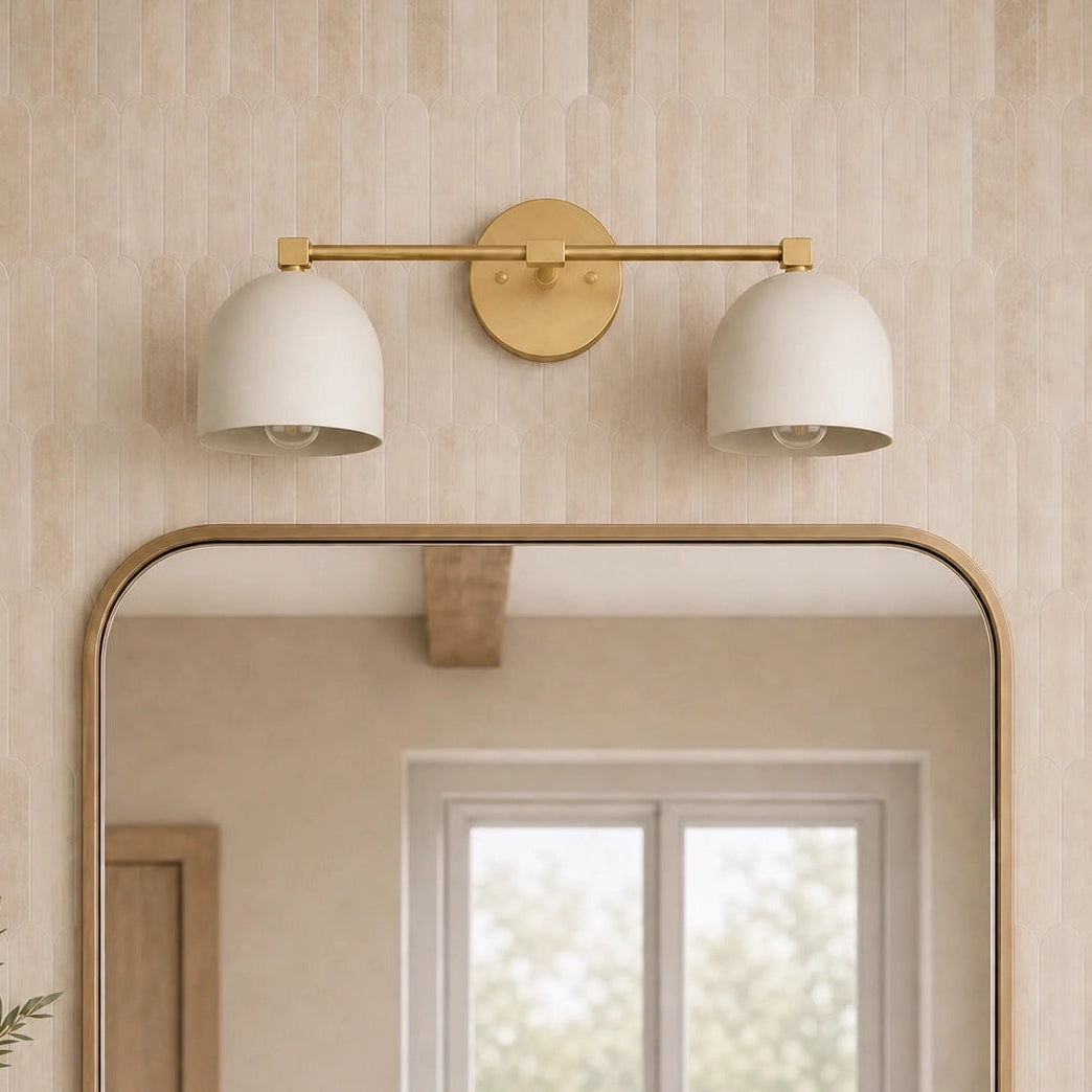Gold Vanity Light Mid Century Modern Bathroom Sconce