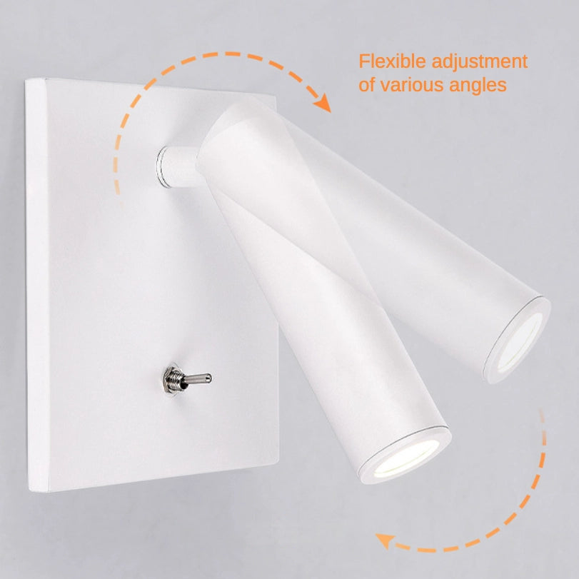 Adjustable Wall Mounted Book Reading Light for Bedroom