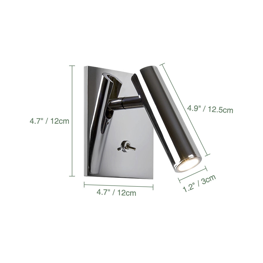 Adjustable Wall Mounted Book Reading Light for Bedroom