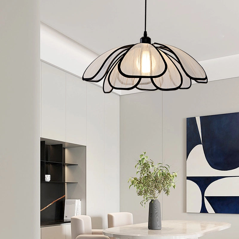 Simple Petal-Shaped Pendant Light Kitchen Island Hanging Lamp
