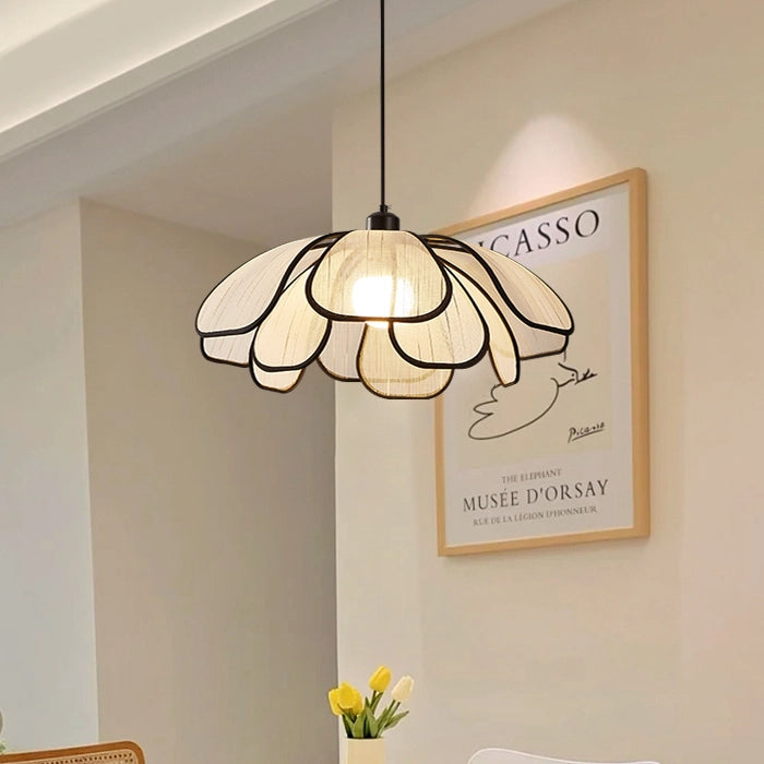 Simple Petal-Shaped Pendant Light Kitchen Island Hanging Lamp