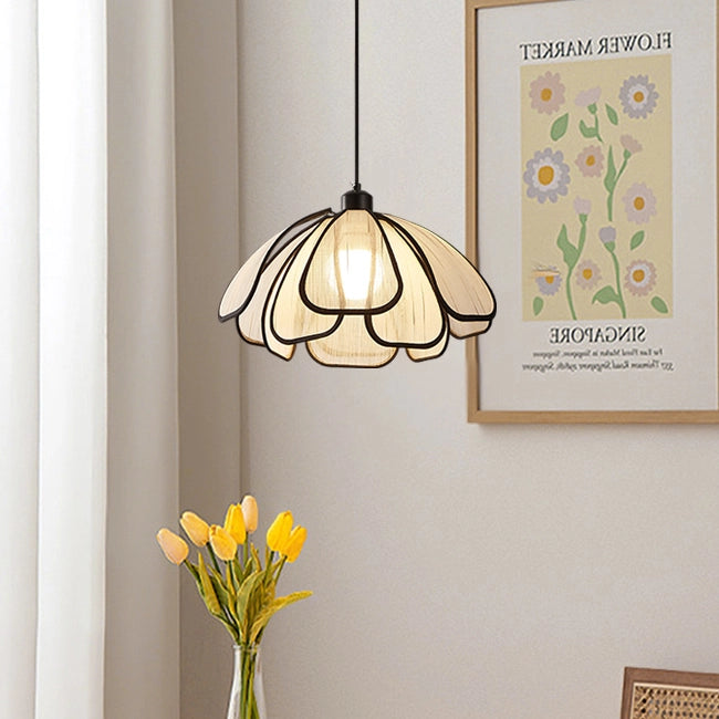 Simple Petal-Shaped Pendant Light Kitchen Island Hanging Lamp