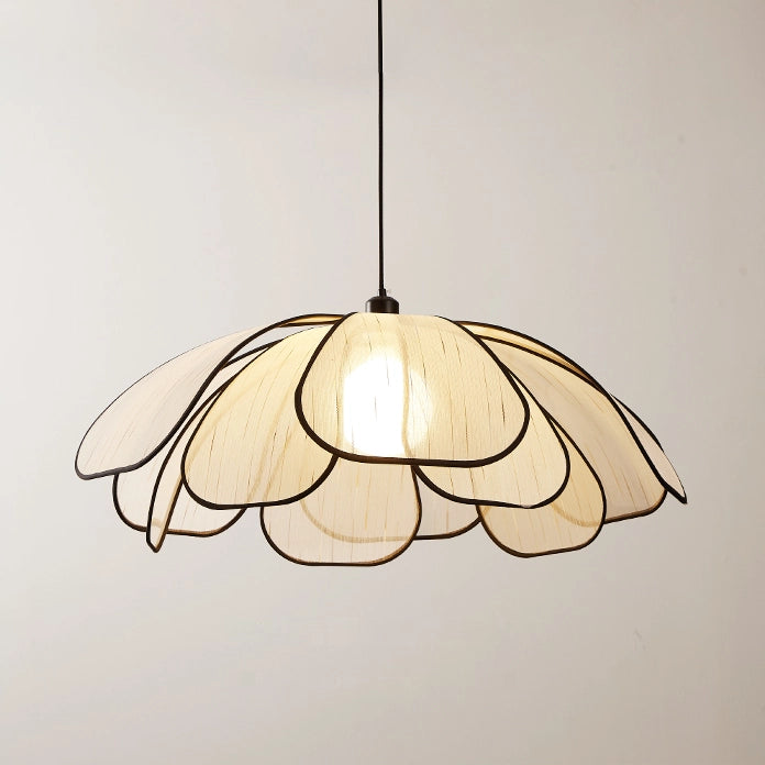 Simple Petal-Shaped Pendant Light Kitchen Island Hanging Lamp