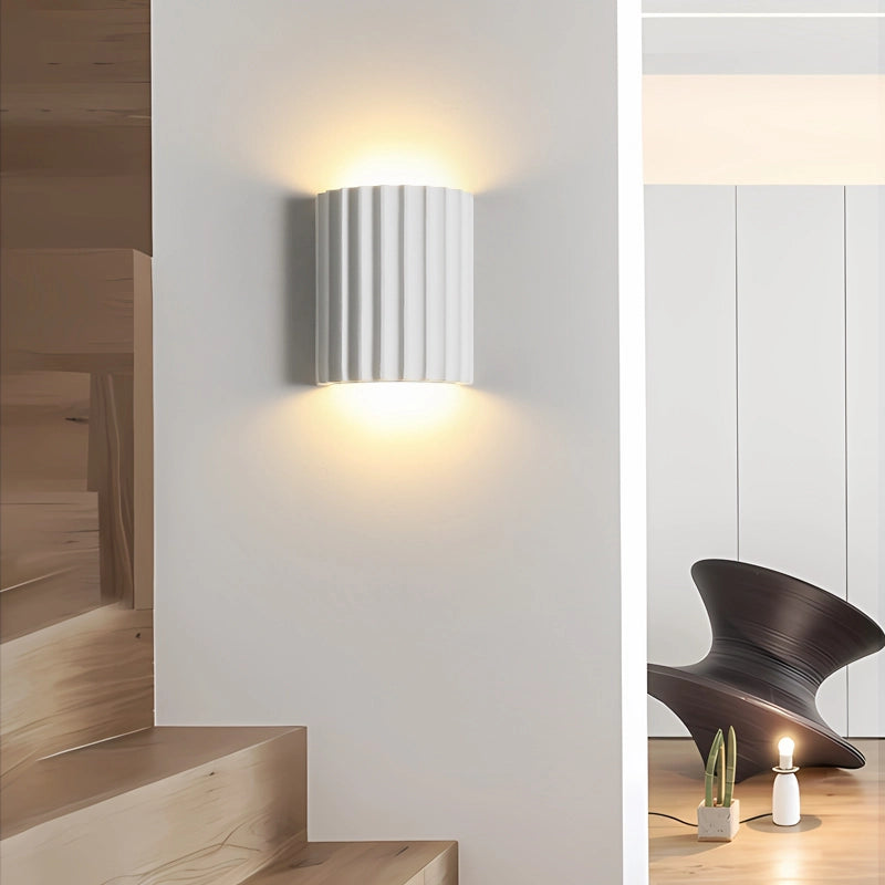 Vintage LED Resin Wall Sconce Mid Century Bedroom Sconce