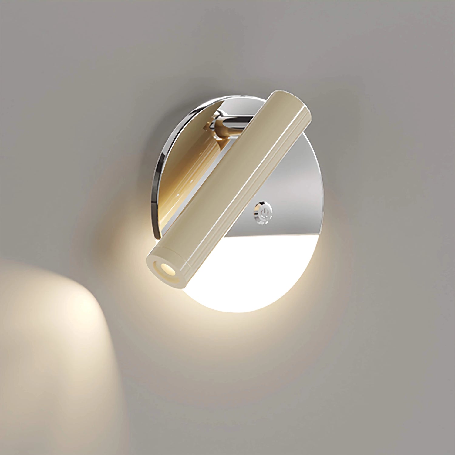 Wall Mounted Bedside Lamp Metal Adjustable Reading Light