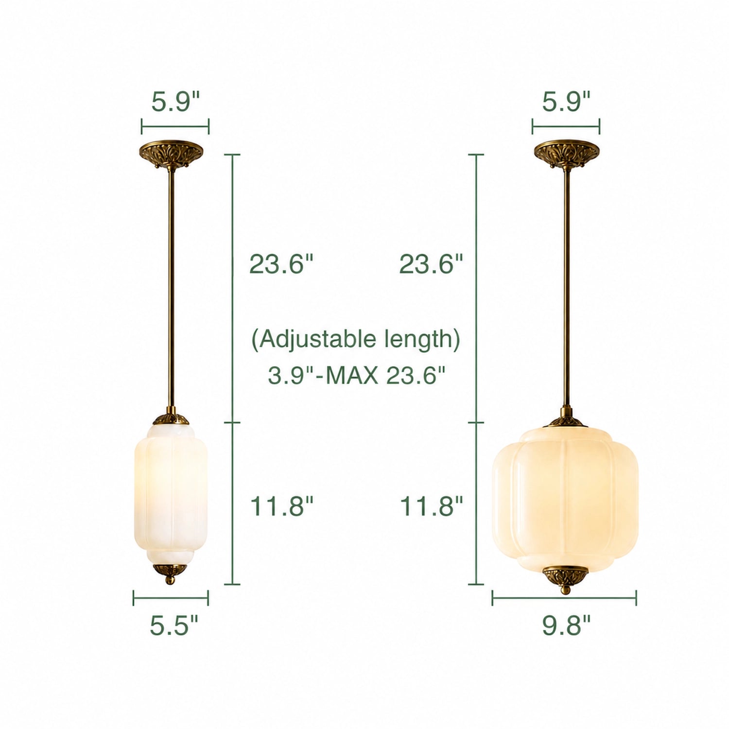 Antique Eloise Milk Glass Pendant Light Vintage Hanging Lamp