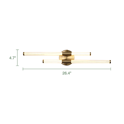 Bathroom LED Vanity Light Modern Multi-Light Wall Lamp