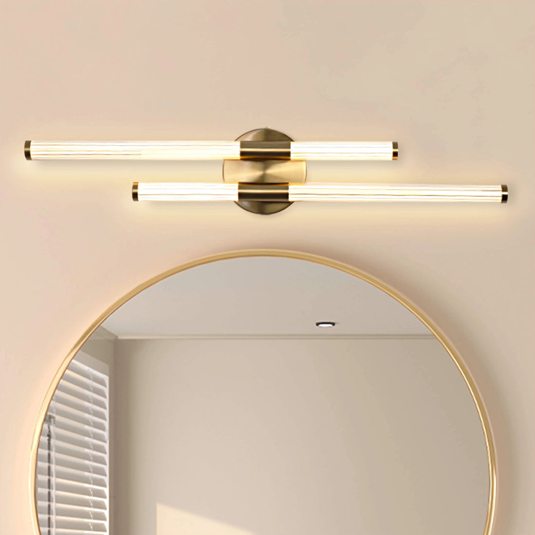 Bathroom LED Vanity Light Modern Multi-Light Wall Lamp
