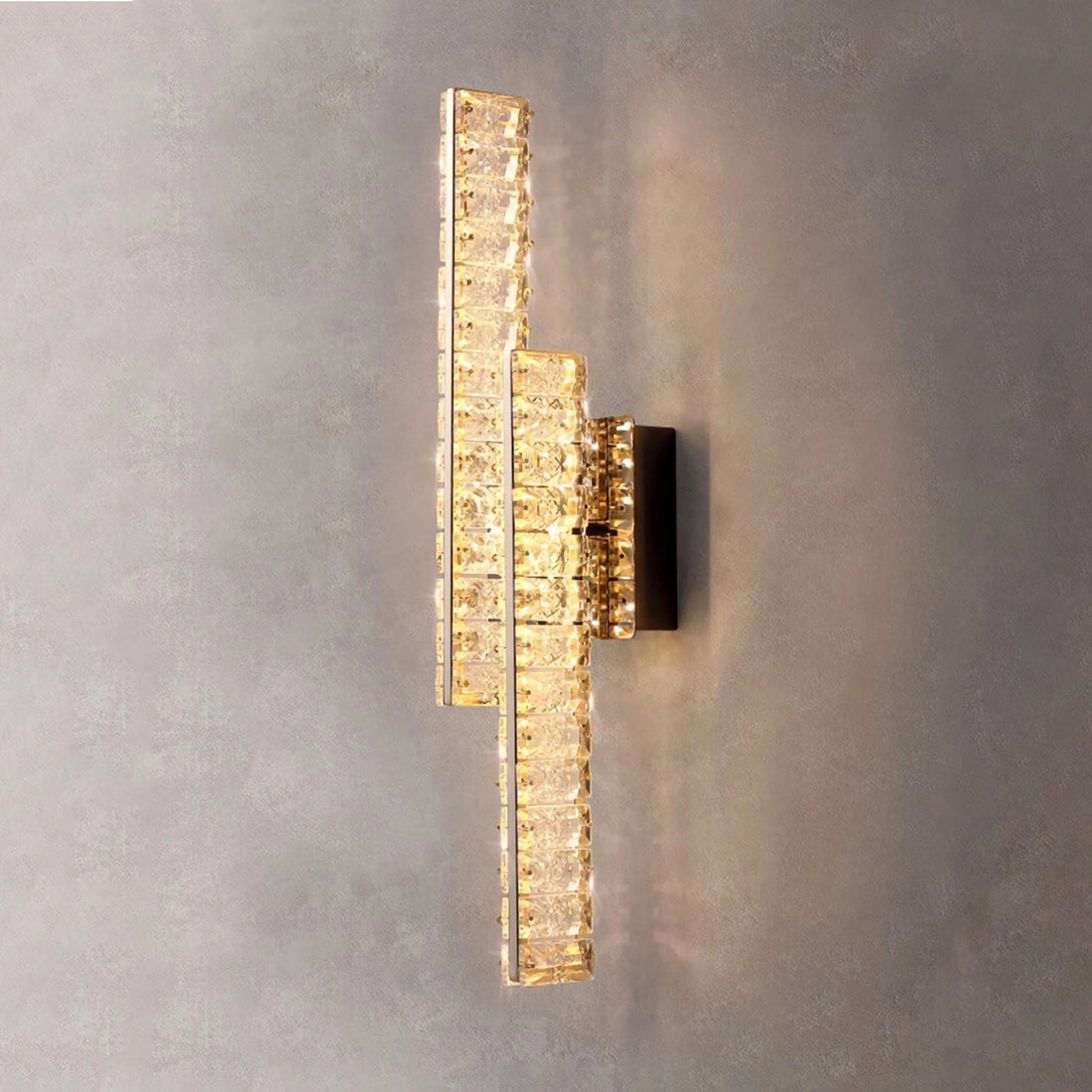 Luxury Crystal Wall Sconce Modern Wall Light for Living Room