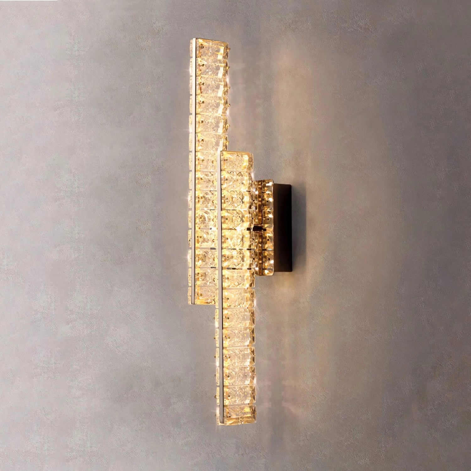 Luxury Crystal Wall Sconce Modern Wall Light for Living Room