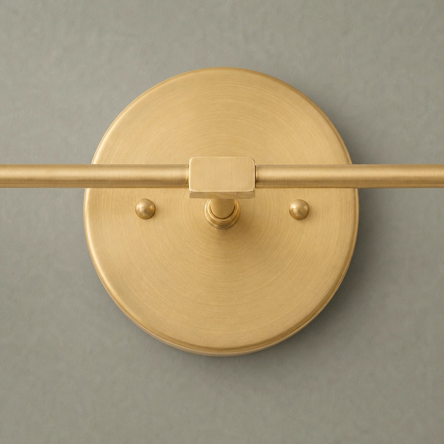 Mid Century Modern Brass Vanity Light Bathroom Wall Sconce