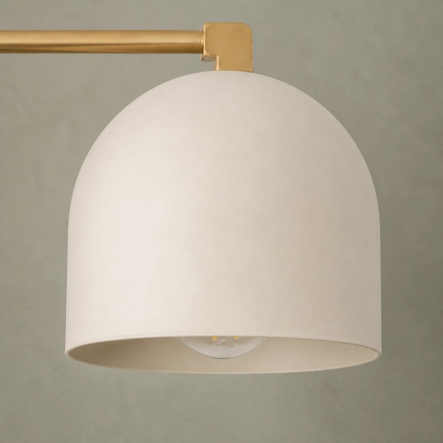 Mid Century Modern Brass Vanity Light Bathroom Wall Sconce