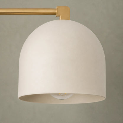Mid Century Modern Brass Vanity Light Bathroom Wall Sconce