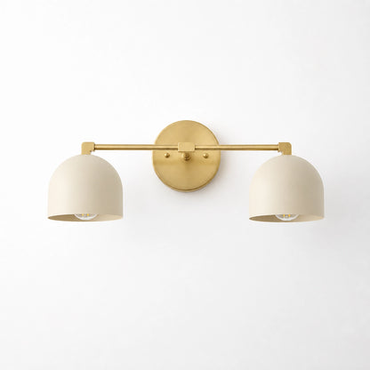 Mid Century Modern Brass Vanity Light Bathroom Wall Sconce