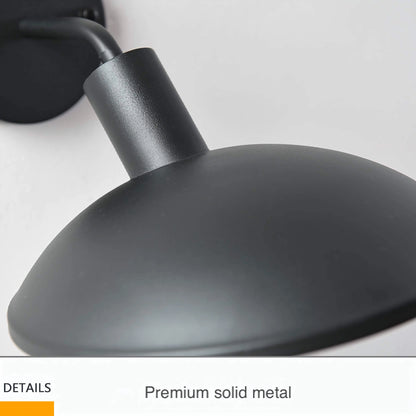 Outdoor Waterproof Wall Light Simple Round Metal Sconce