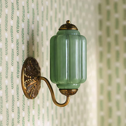 Classic Milk Glass Wall Light Eloise Vintage Wall Sconce