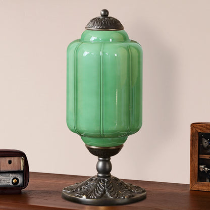 Vintage Eloise Glass Table Lamp Antique Accent Table Lamp