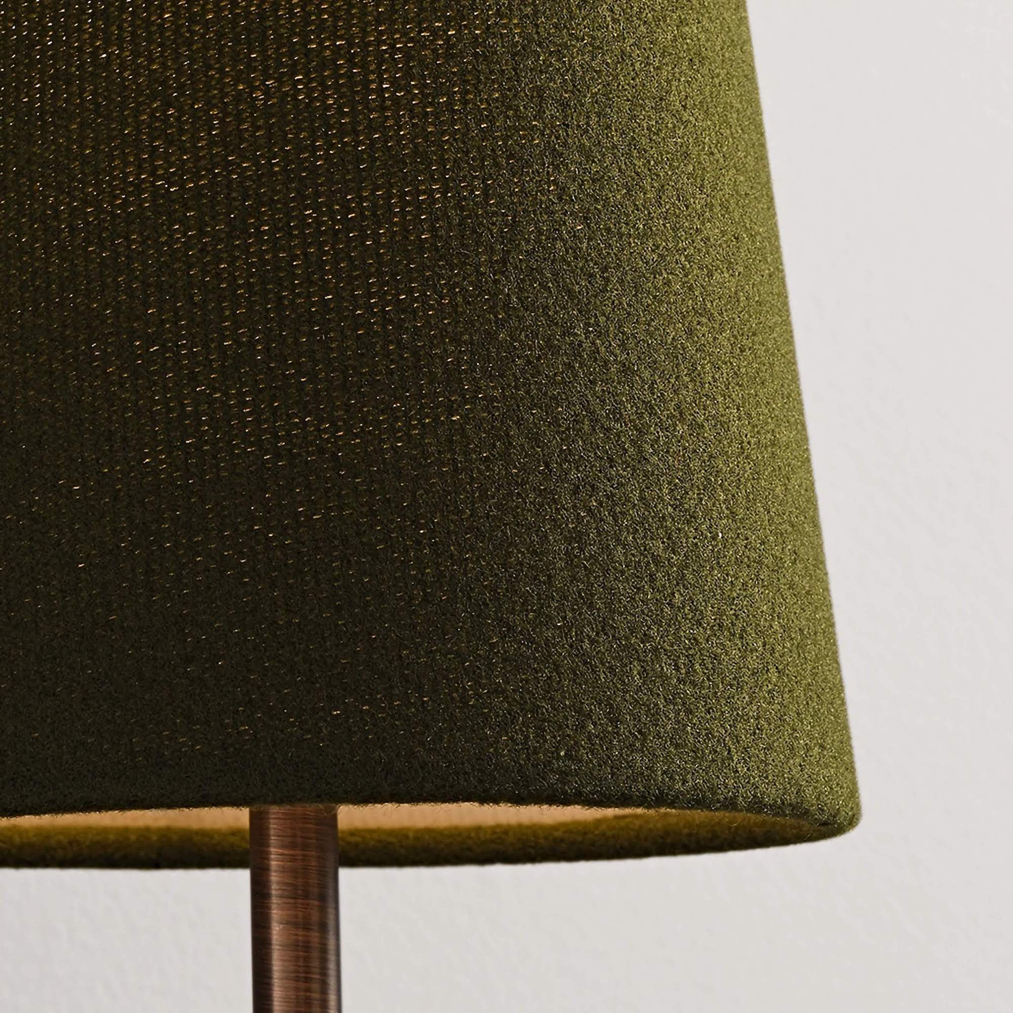 Vintage Fabric Wall Mounted Light Classic Wood Wall Lamp