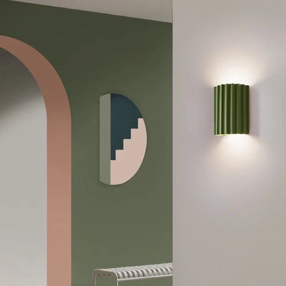 Vintage LED Resin Wall Sconce Mid Century Bedroom Sconce