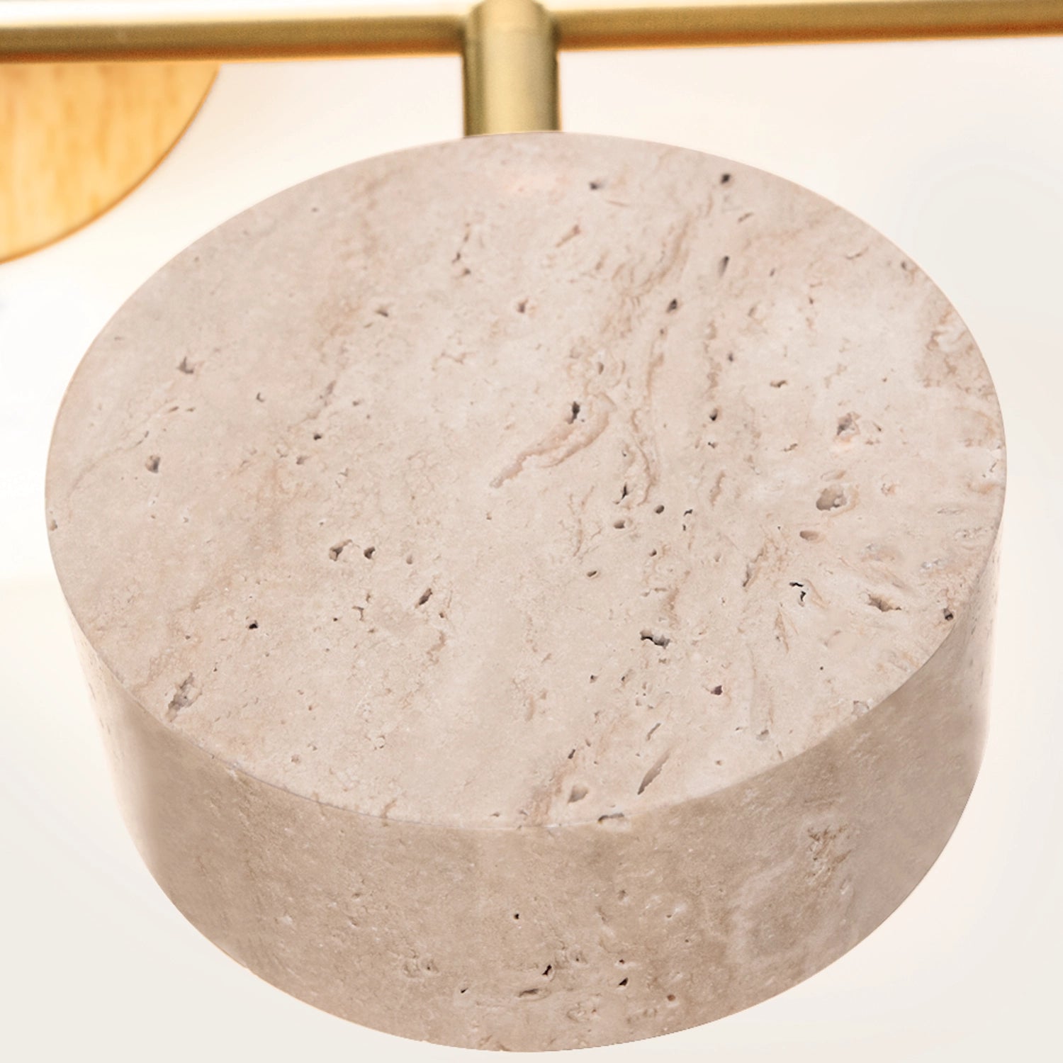 Vintage Travertine Vanity Light Wall Mounted Bathroom Lamp