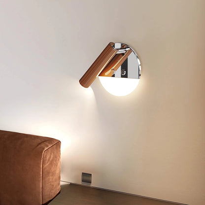 Wall Mounted Bedside Lamp Metal Adjustable Reading Light