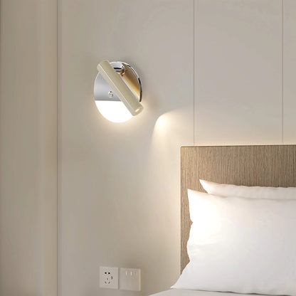 Wall Mounted Bedside Lamp Metal Adjustable Reading Light