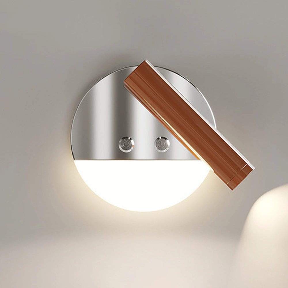 Wall Mounted Bedside Lamp Metal Adjustable Reading Light