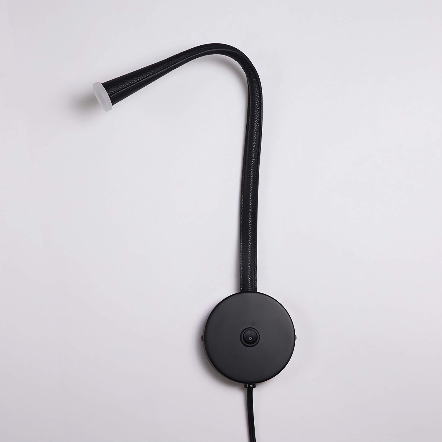 Wall-Mounted Leather Reading Light Flexible Lamp for Bedroom